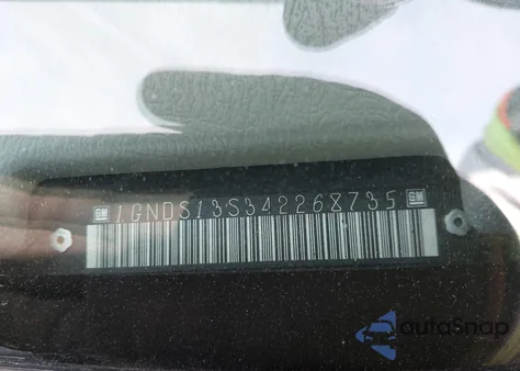 2004 Chevrolet Trailblazer Ls из США, поврежденный, VIN 1GNDS13S342268735